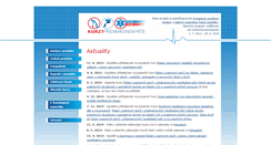 Desktop Screenshot of kurzy.zzsjmk.cz